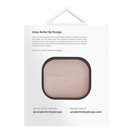 Чехол Uniq Lino Liquid silicone для AirPods 4