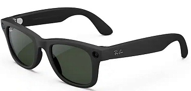 Ray Ban Wayfarer RW4008 155-53 Matte Black/Transitions Graphite Green (8056262326831)