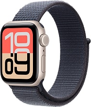 Умные часы Apple Watch SE 3 40mm (2025) Starlight Aluminum Case with Sport Loop Anchor Blue