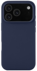 Чехол uBear Touch Mag Case с MagSafe  для iPhone 17 Pro (силикон, софт-тач), темно-синий (CS556DB63PTH-I25M)