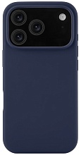 uBear Touch Mag Case с MagSafe  для iPhone 17 Pro (силикон, софт-тач), темно-синий (CS556DB63PTH-I25M)