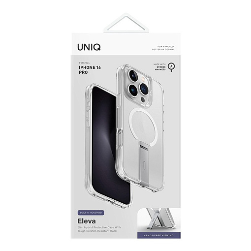 Чехол Uniq ELEVA with Vertical stand с MagSafe для Apple iPhone 16 Pro