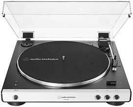 Виниловый проигрыватель Audio-Technica AT-LP60XBT, белый