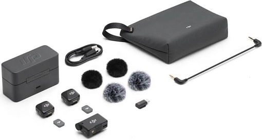 Беспроводной микрофон DJI Mic Mini (2 TX + 1 RX + Charging case)