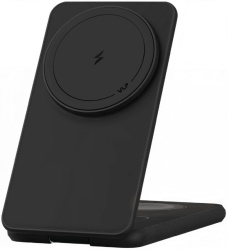 Беспроводное зарядное устройство VLP Alum Power Pro для Samsung, черный (1092014)