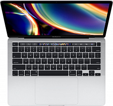 Ноутбук Apple MacBook Pro 13 дисплей Retina с технологией True Tone Mid 2020 (Intel Core i5 2000MHz/13.3"/2560x1600/16GB/512GB SSD/DVD нет/Intel Iris Plus Graphics/Wi-Fi/Bluetooth/macOS) MWP72 (Серебристый)