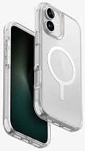 Чехол Uniq Combat с MagSafe для iPhone 16, Luminous IP6.1(2024)-COMMLWHT