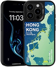 Чехол силиконовый Benks City Series с MagSafe для iPhone 16 Pro, Hong Kong (C.K.QS.AP.HK.A065)