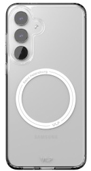 Чехол VLP Crystal Case MagSafe для Samsung S25 FE, прозрачный (1052054)