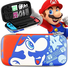 Чехол для Nintendo Switch OLED Super Mario, синий