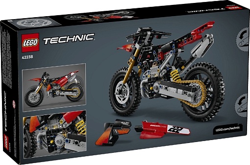 Конструктор LEGO Technic 42238 Мотоцикл Ducati Desmo450 MX Factory