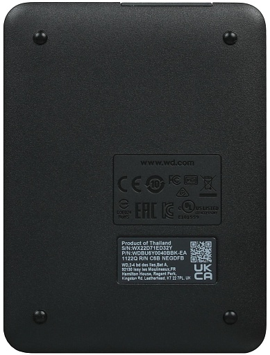 Внешний HDD WD Elements Portable 4TB
