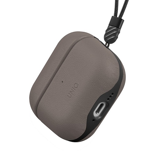 Чехол Uniq Lyden Leatherette with handstrap для Airpods 4