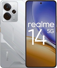 Realme 14 5G 8/256 ГБ, серебристый
