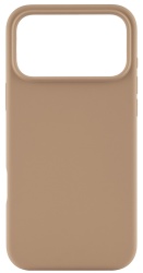 Чехол uBear Touch Mag Case с MagSafe для  iPhone 17 Pro Max (силикон , софт-тач), латте (CS567LT69PTH-I25M)