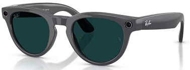 Ray Ban Meta Headliner (Gen2) RW4013, Shiny Asteroid Grey/Transitions Emerald (8056262721360)