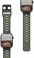 Силиконовый ремешок UAG Civilian Silicone Strap для Apple Watch 44/45/46/49мм, оливковый (194002117272)