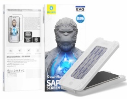 Защитное стекло BlueO для iPhone 16 Pro 3D Anti-broken Edge (силик. кромка) (NPB35-16pro-6.3)