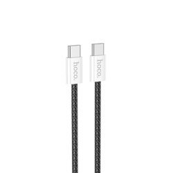 Кабель Hoco X104 Usb-C to Usb-C 60W, 2m, черный