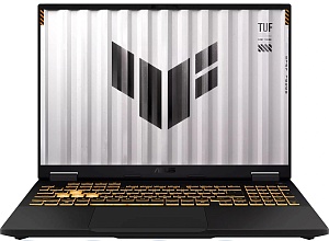 Asus TUF Gaming F16 FX608JMI-TU254 (Intel Core i5 14450HX, NVIDIA GeForce RTX 5060) 16ГБ, 512ГБ SSD, noOS, серый (90NR0NB1-M00DM0)