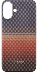Чехол PITAKA Tactile Woven case для iPhone 16, Sunset (KI1601U)
