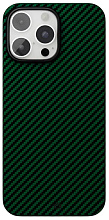 Чехол VLP Kevlar Case с MagSafe для iPhone 16 Pro Max, зеленый (1058039)