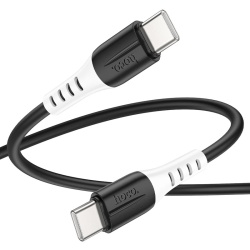 Кабель Hoco X82 Type-C to Type-C 60W 1м, черный