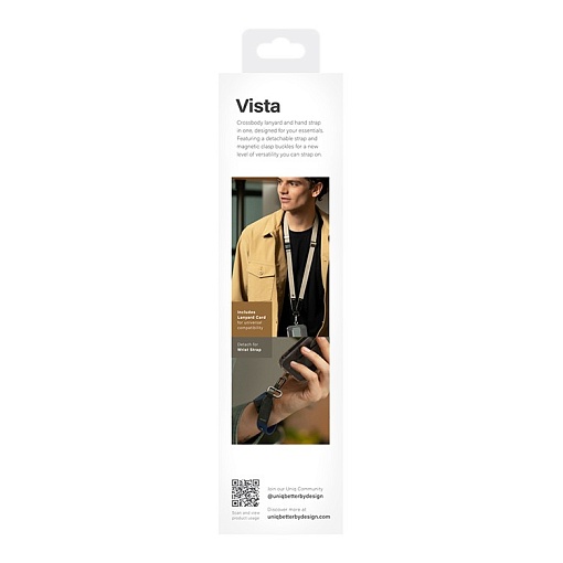 Ремешок на шею/руку Uniq Vista 2-in-1 Lanyard and Handstrap