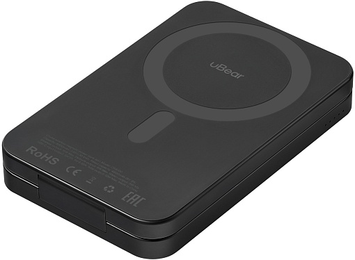 Внешний аккумулятор с беспроводной зарядкой uBear Cruise PD20W Qi2 8000 mAh