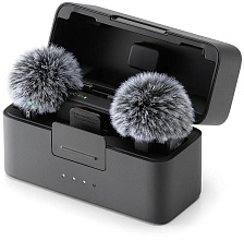 Беспроводной микрофон DJI Mic Mini (2 TX + 1 Mobile RX + Charging Case), серый