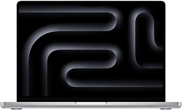 Apple MacBook Pro 14" (M3 8C CPU, 10C GPU, 2023) 8 ГБ, 512 Гб SSD, серебристый (Z1A900042)