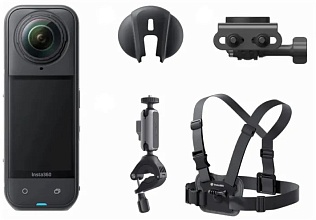 Insta 360 X5 Cycling Bundle, черный
