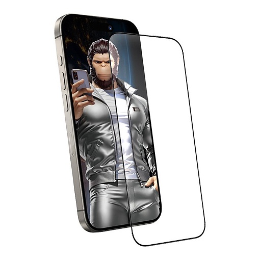 Защитное стекло BlueO Narrow border Anti-Static для iPhone 16/15
