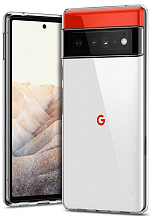 Силиконовый чехол для Pixel 6, прозрачный