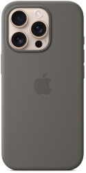 Чехол Apple для iPhone 16 Pro Silicone Case с MagSafe, Stone Gray (MYYL3)