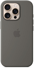 Чехол Apple для iPhone 16 Pro Silicone Case с MagSafe, Stone Gray (MYYL3)