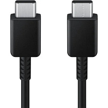 Кабель Samsung EP-DX310JBRGRU, USB Type-C (m) - USB Type-C (m), 1.8м, 3A, черный