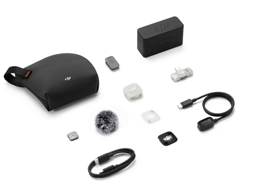 Беспроводной микрофон DJI Mic Mini 2S (1 TX + 1 Mobile RX + Charging Case)