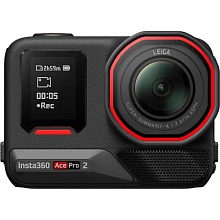 Экшн-камера Insta360 Ace Pro 2 Xplorer Bundle, Midnight Black/Slate Gray