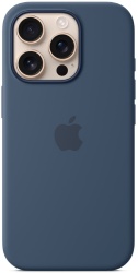 Чехол Apple для iPhone 16 Pro Silicone Case с MagSafe, Denim (MYYK3)