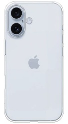 Силиконовый чехол для iPhone 17, прозрачный