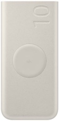 Внешний аккумулятор Samsung EB-U2510 10000 mAh, бежевый (EB-U2510XUEGRU)