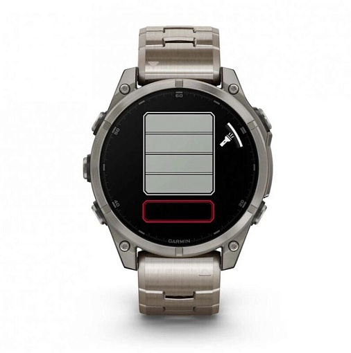 Часы Garmin Fenix 8 47mm Amoled Sapphire Titanium