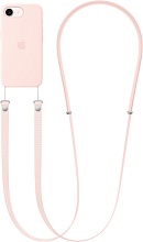 Apple Crossbody, Soft Pink