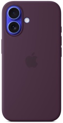 Чехол Apple для iPhone 16 Silicone Case с MagSafe, Plum (MYY43)