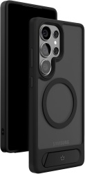 Силиконовый чехол VLP Reels Case с MagSafe для Galaxy S25 Ultra, черный (10525011)