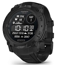 Garmin Instinct 3 50 mm Solar Tactical Edition, Black with Black Silicone (010-02935-90) HK
