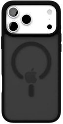 Чехол VLP Lite Bloom Case с MagSafe для iPhone 17 Pro Max, черный (10537004)