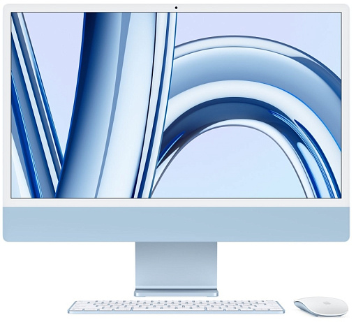 Моноблок Apple iMac 24 Retina 4,5K (M3, 8C CPU/10C GPU, 2024), 24 ГБ