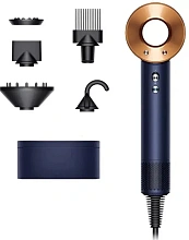 Фен Dyson Supersonic HD07 Prussian blue/Rich copper (синий/медный) (412539-01)